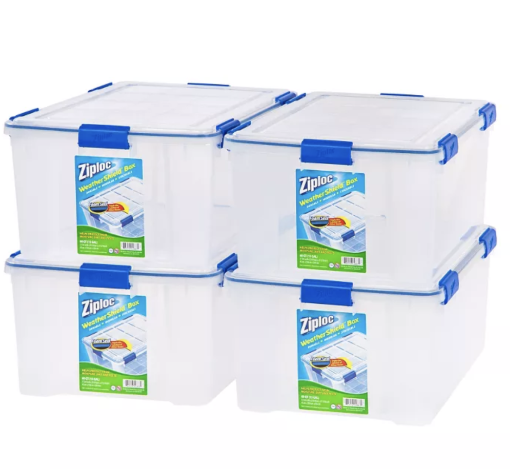 Plastic Storage Bins